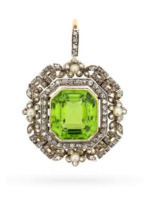 Antique peridot deals