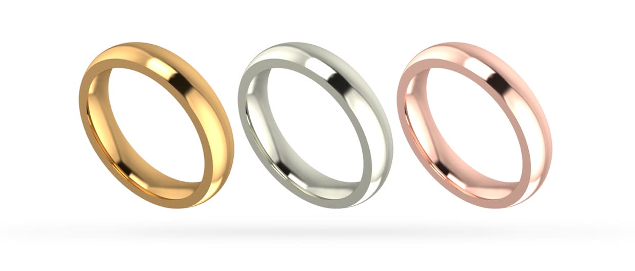 Yellow, White, Rose Gold Rings