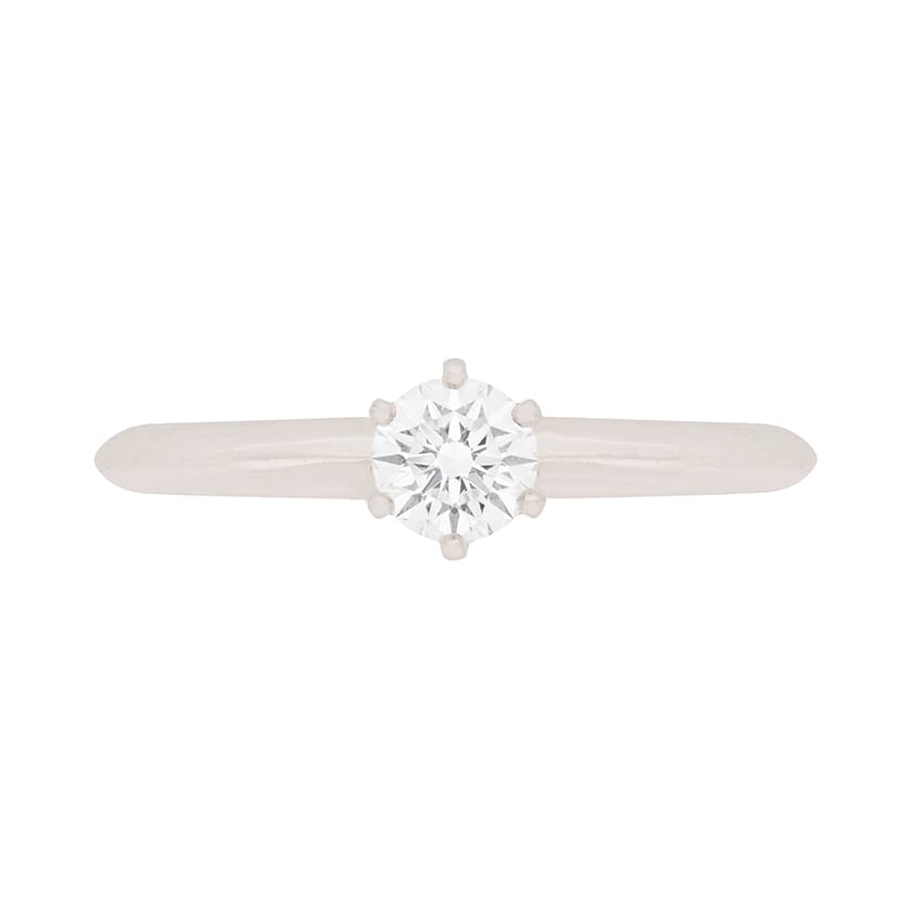 Tiffany brilliant deals cut engagement ring