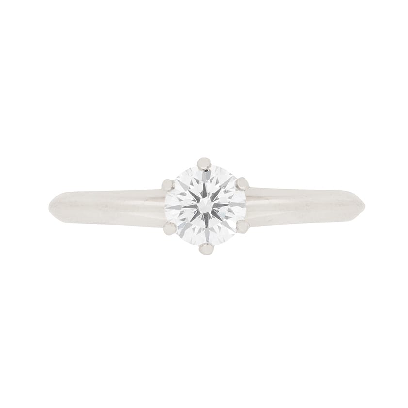 Tiffany 0.75 clearance carat engagement ring