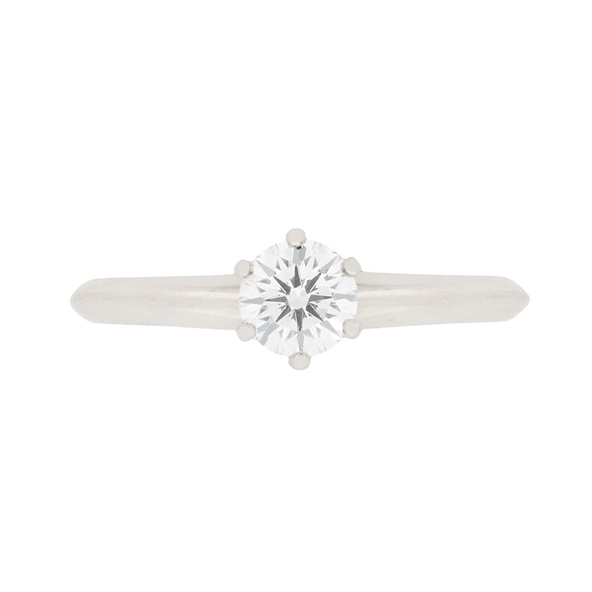Tiffany & Co. 0.30ct Diamond Solitaire Engagement Ring