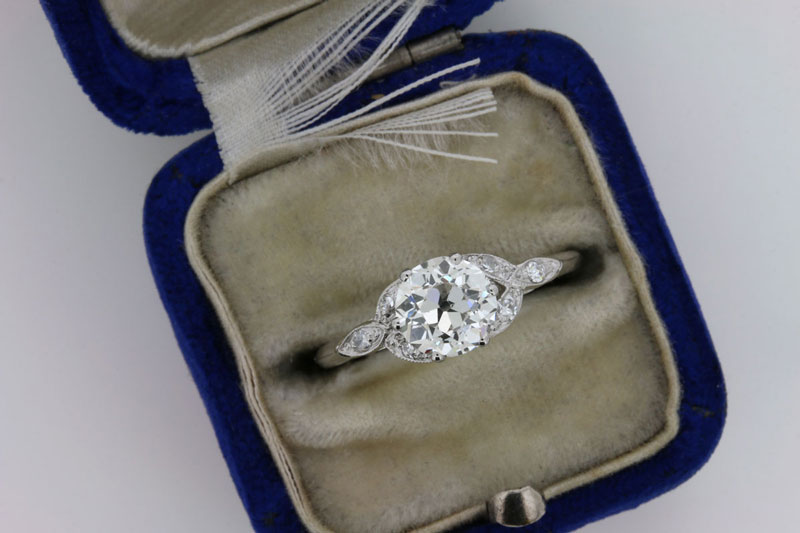 history of engagement ring styles