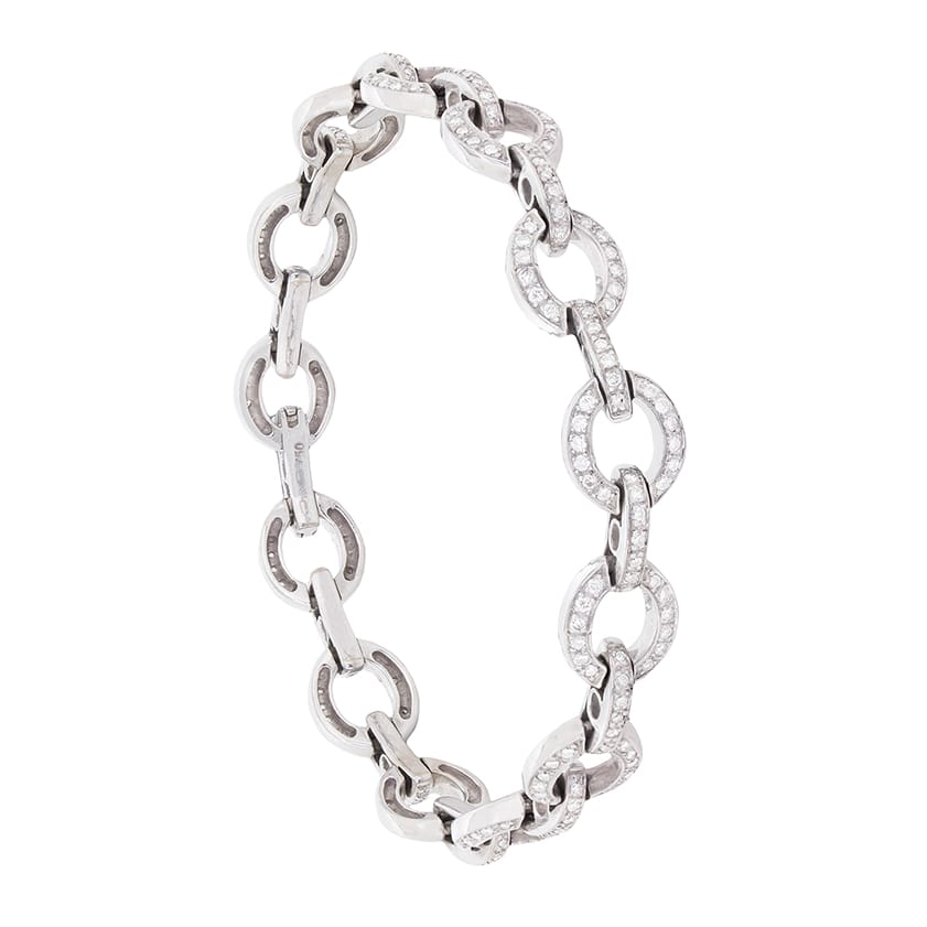 2.60 Carat Round Brilliant Diamond Bracelet