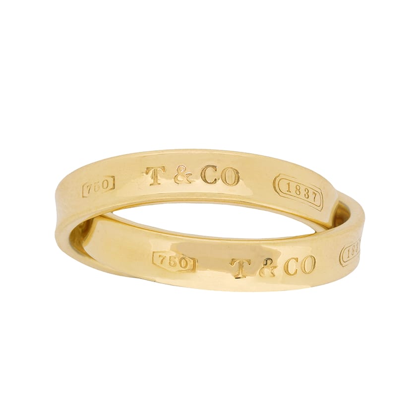 Tiffany deals gold band