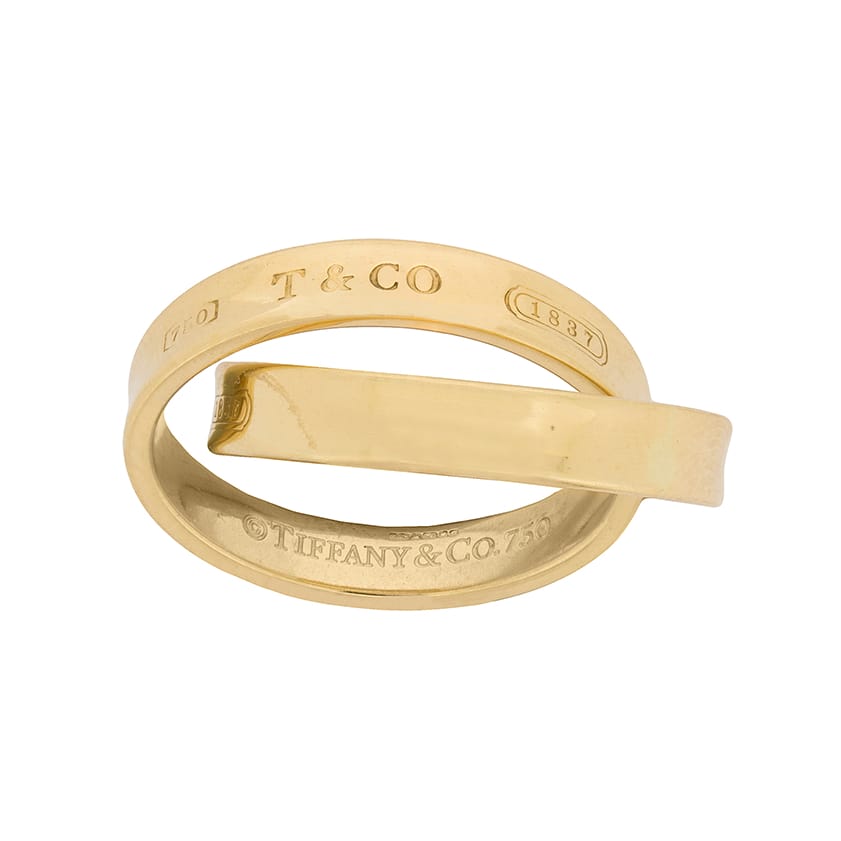 Tiffany and co deals interlocking ring