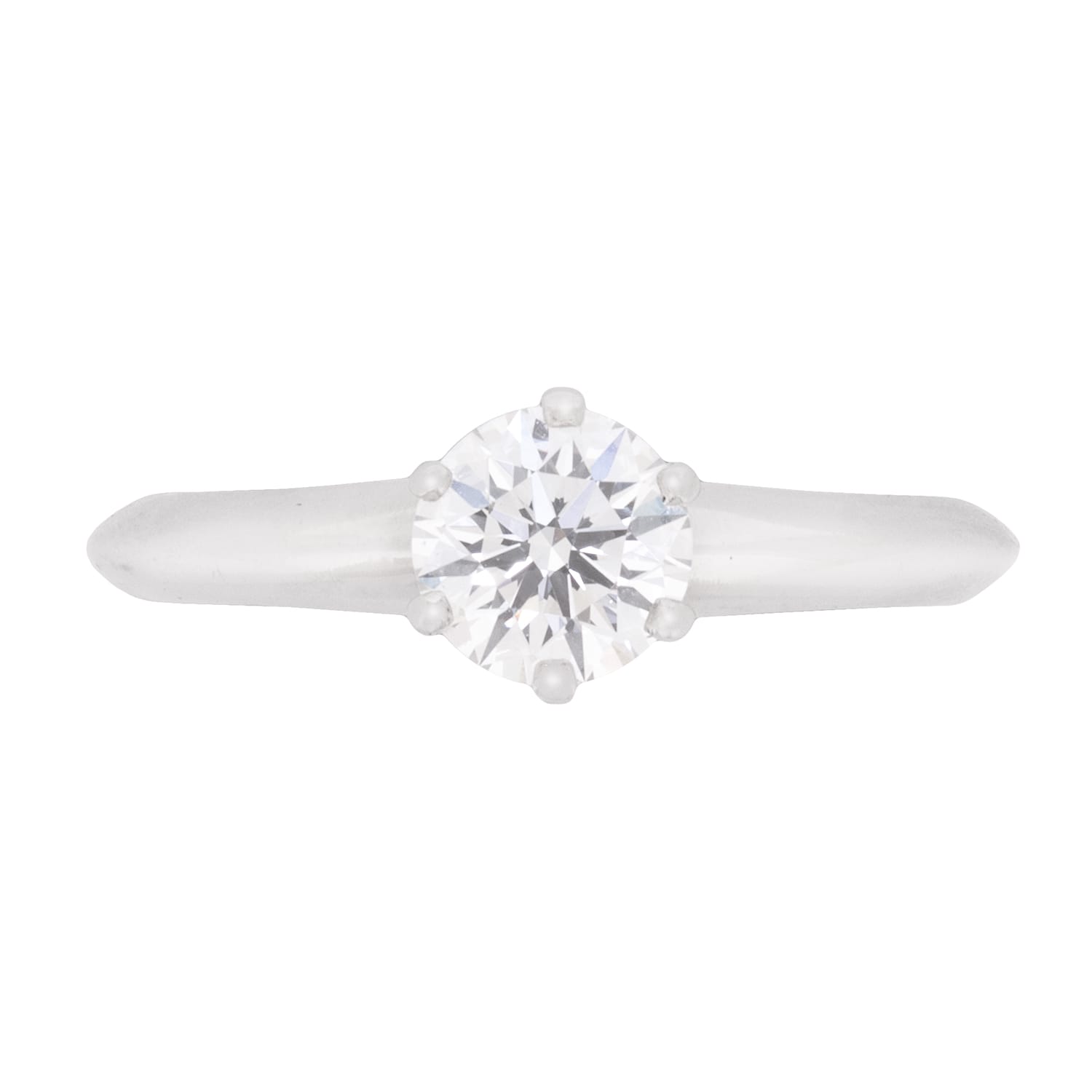 Tiffany & co hot sale diamond solitaire