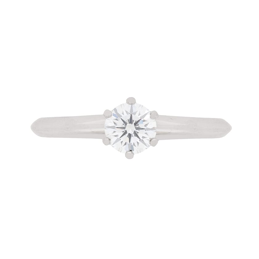 Tiffany & Co. 0.40ct Diamond Solitaire Engagement Ring