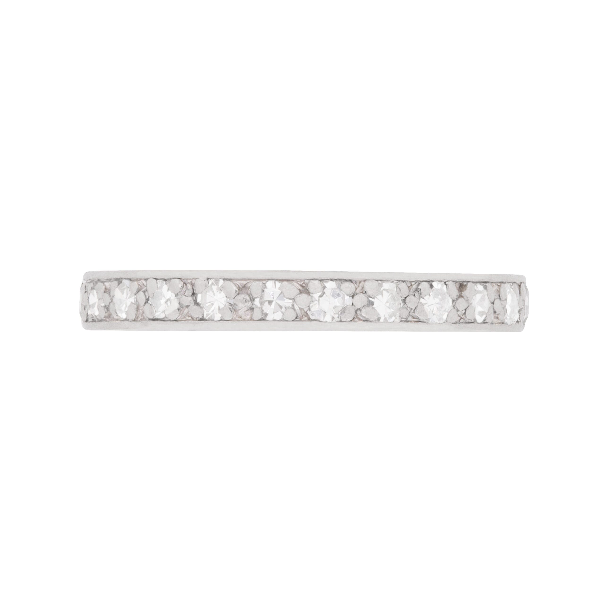 Art Deco Full Diamond Eternity Ring, c.1920s