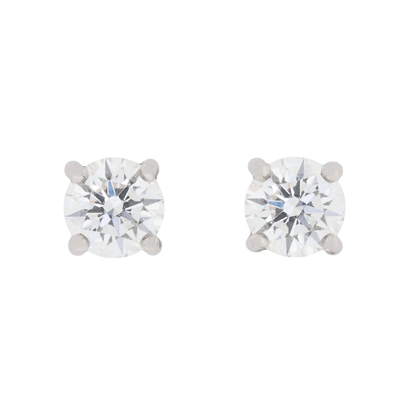Tiffany & Co_ピアス_White Gold with diamonds 0.09 ct Tiffany & Co. 0.22 CTTW Diamond Stud Earrings in Platinum