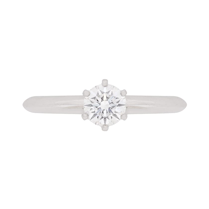 Tiffany & Co. 0.45ct Diamond Solitaire Engagement Ring