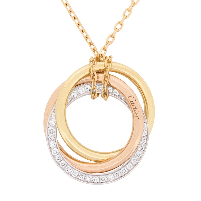 Cartier infinity necklace best sale