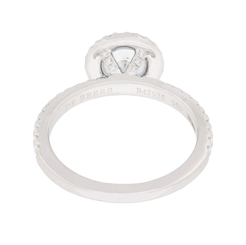 de Beers Jewellers Aura Diamond Solitaire Ring