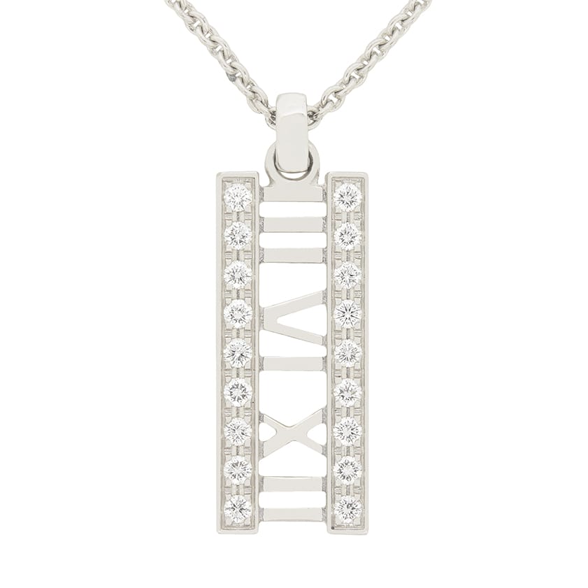 Tiffany deals medallion necklace