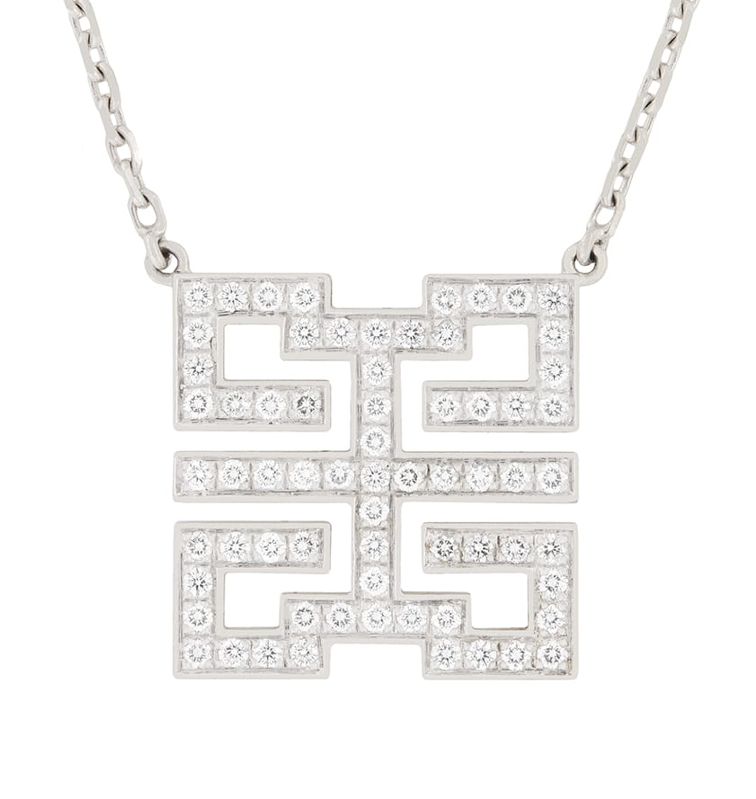 Cartier on sale diamond pendant