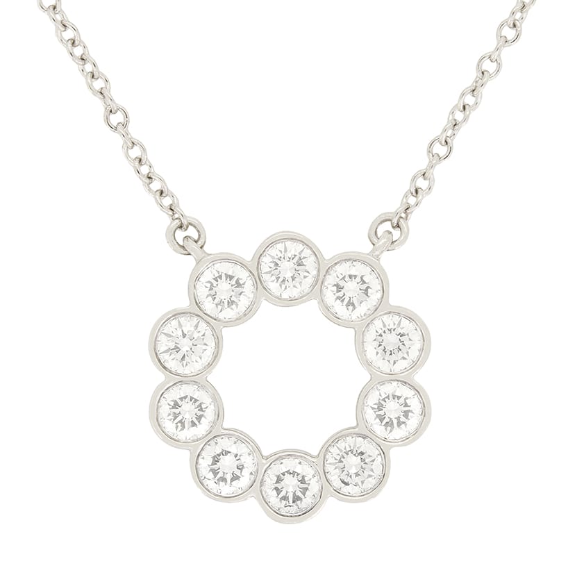 Tiffany & Co. 0.80ct Diamond 'Jazz' Pendant