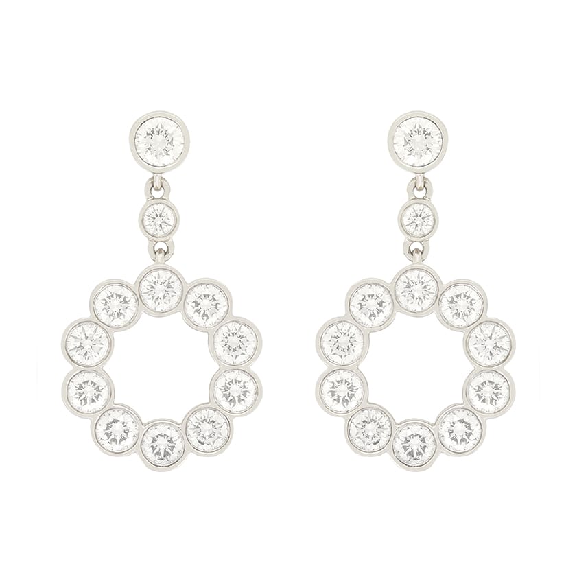 Tiffany & Co. 1.22ct Diamond 'Jazz' Earrings