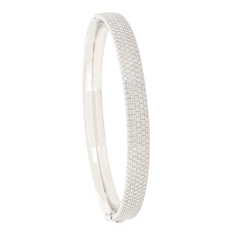 Tiffany & Co. 2.12ct Diamond 'Metro' Bangle