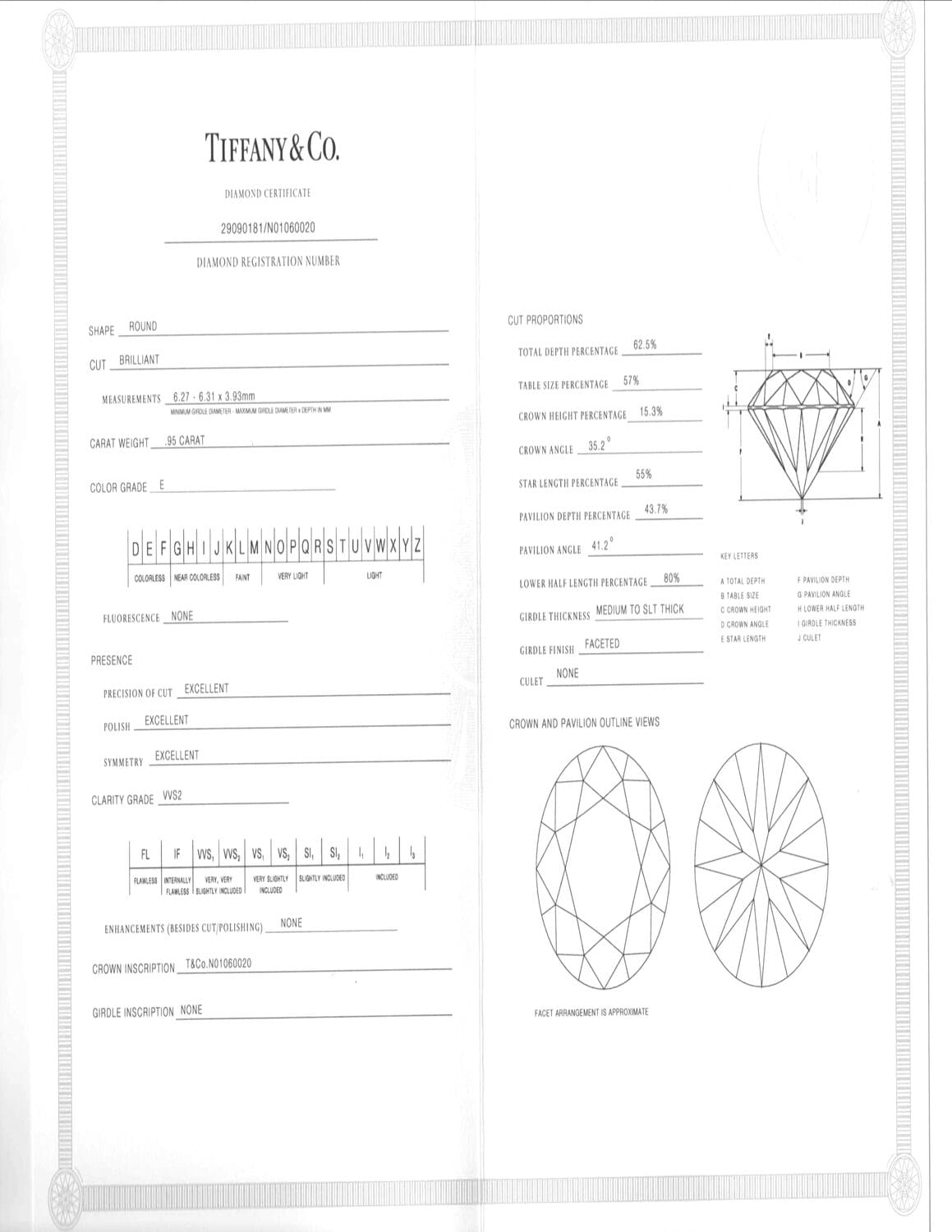 S4378 Tiffany Cert