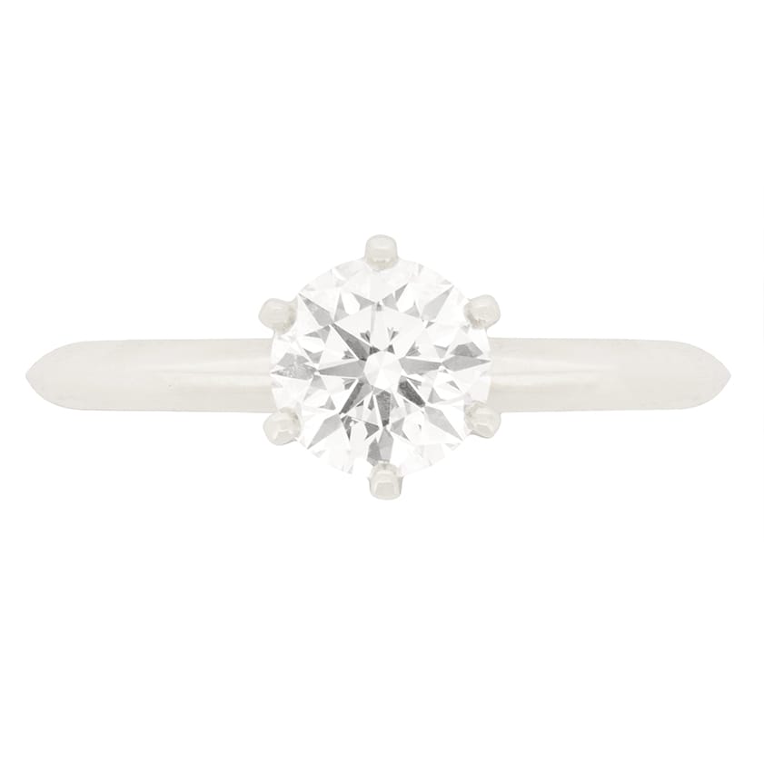 Tiffany & Co. 0.95ct Diamond Solitaire
