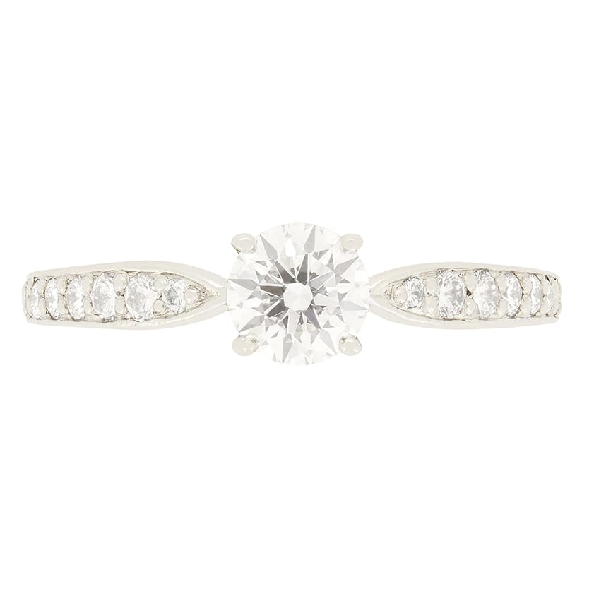 Tiffany & Co. 0.39ct Diamond 'Harmony' Solitaire Ring