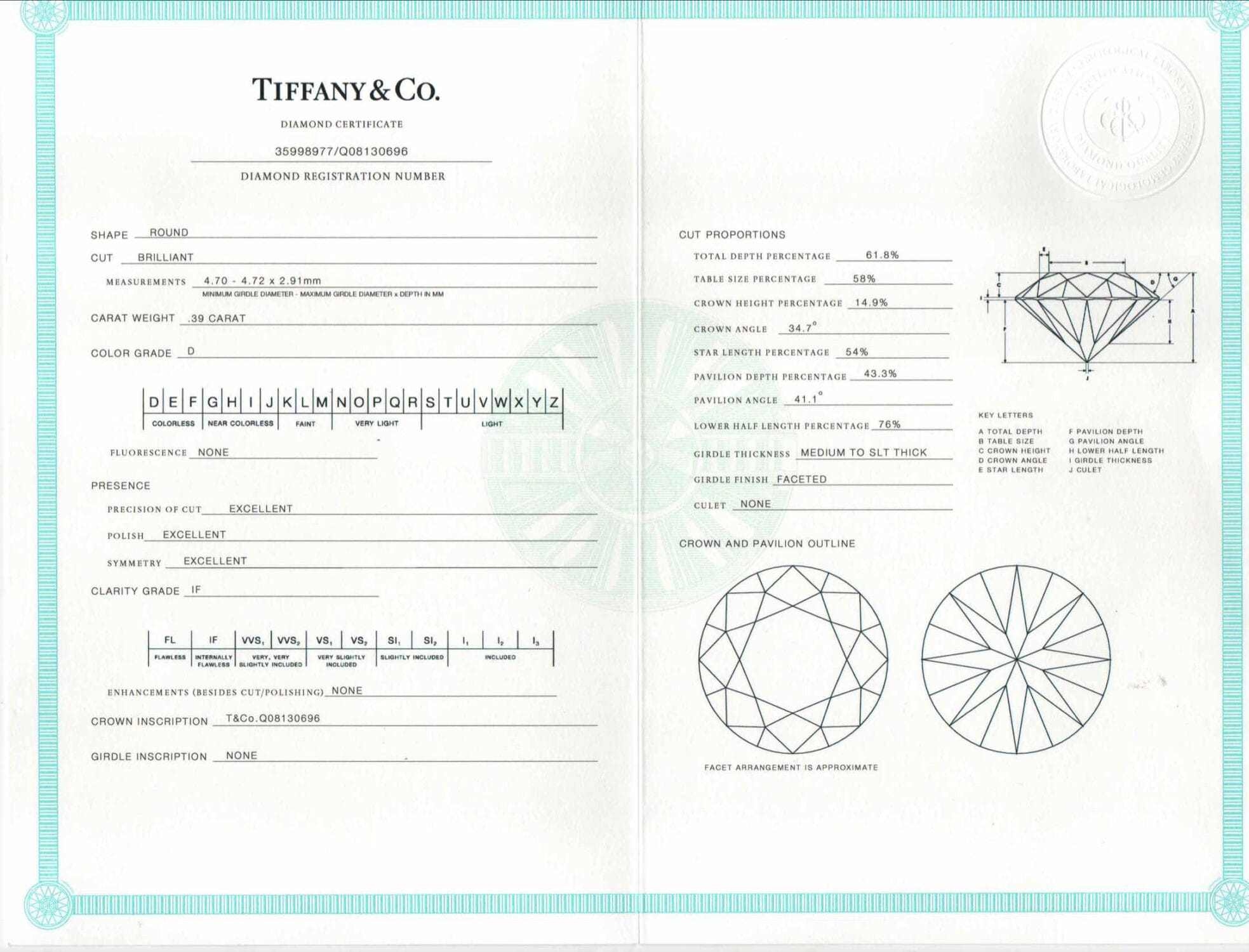 S4448 Tiffany Cert