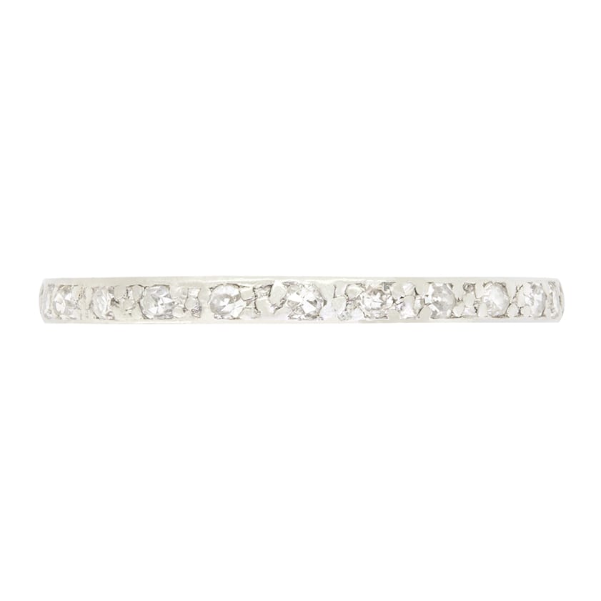 Art Deco 0.23ct Full Eternity Band, c.1920s