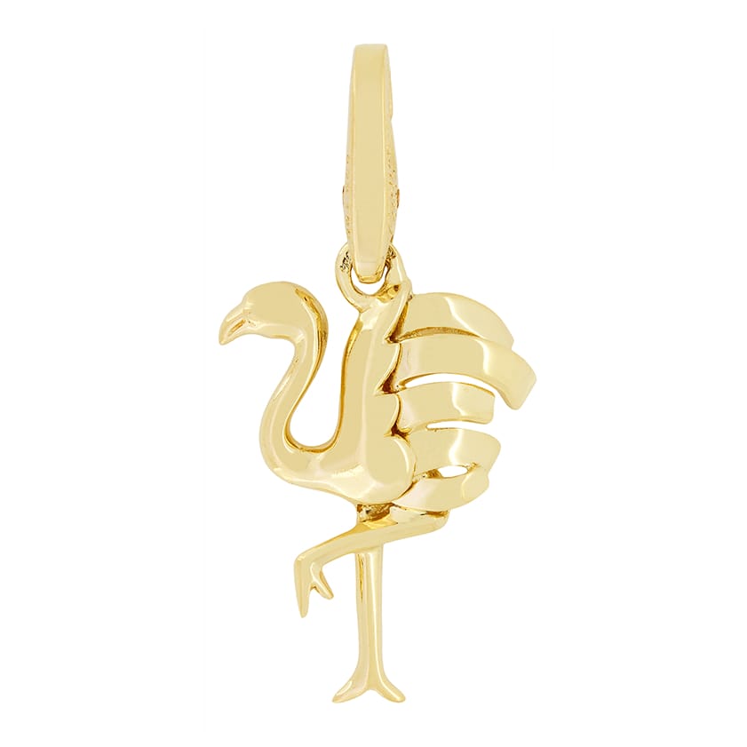 Cartier 18ct Yellow Gold Flamingo Charm Farringdons Jewellery