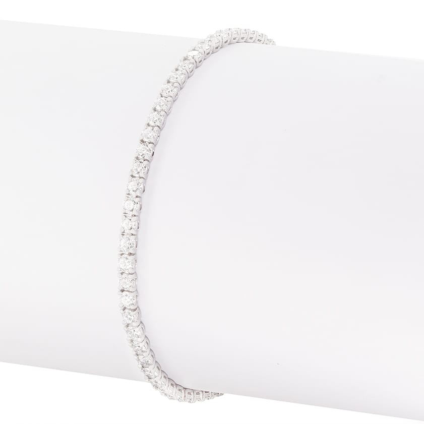 Contemporary 4.00ct Diamond Tennis Bracelet