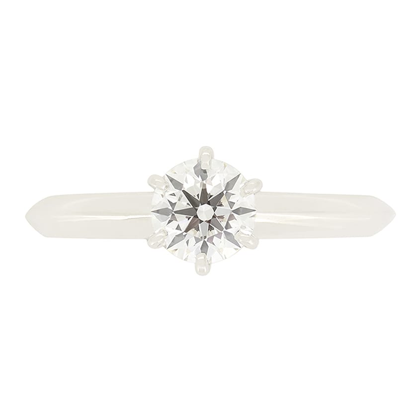 Tiffany & Co. 0.47ct Diamond Solitaire Ring