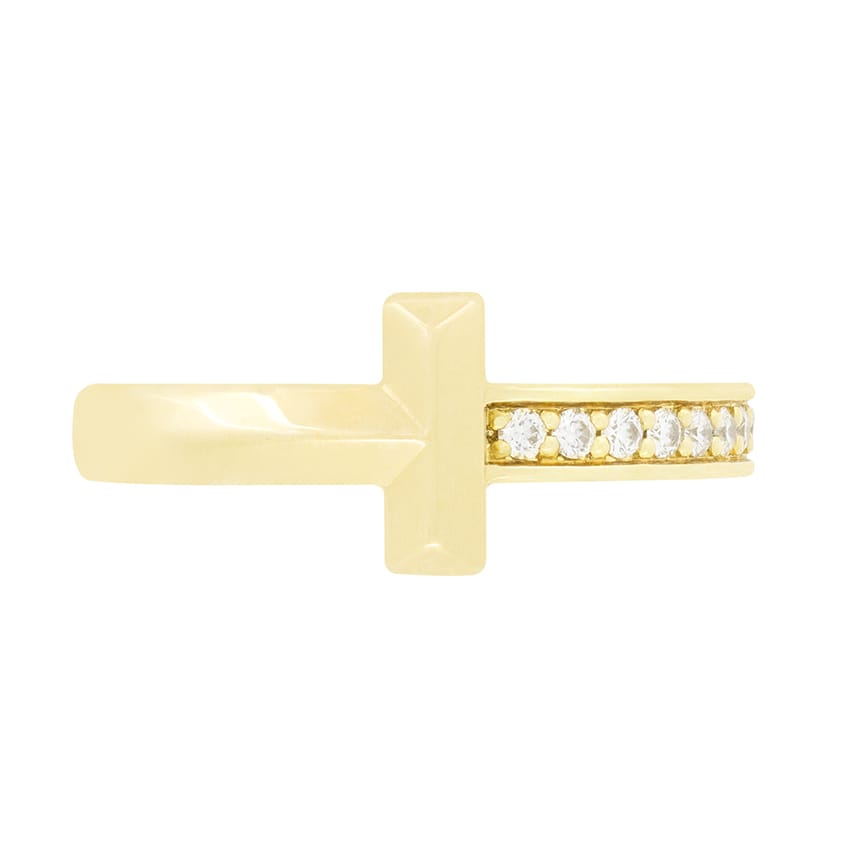 Tiffany & Co. Diamond 'Tiffany T' Ring