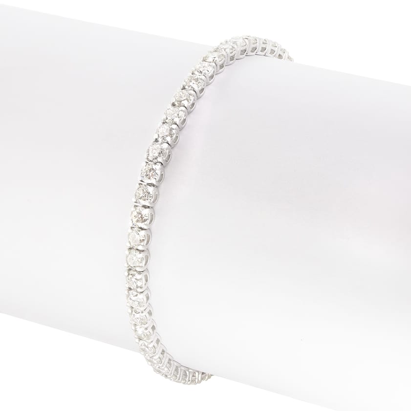 Contemporary 7.50ct Diamond Tennis Bracelet
