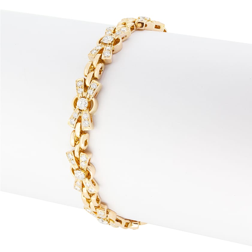 Vintage 2.00ct Diamond Bracelet, c.1980s