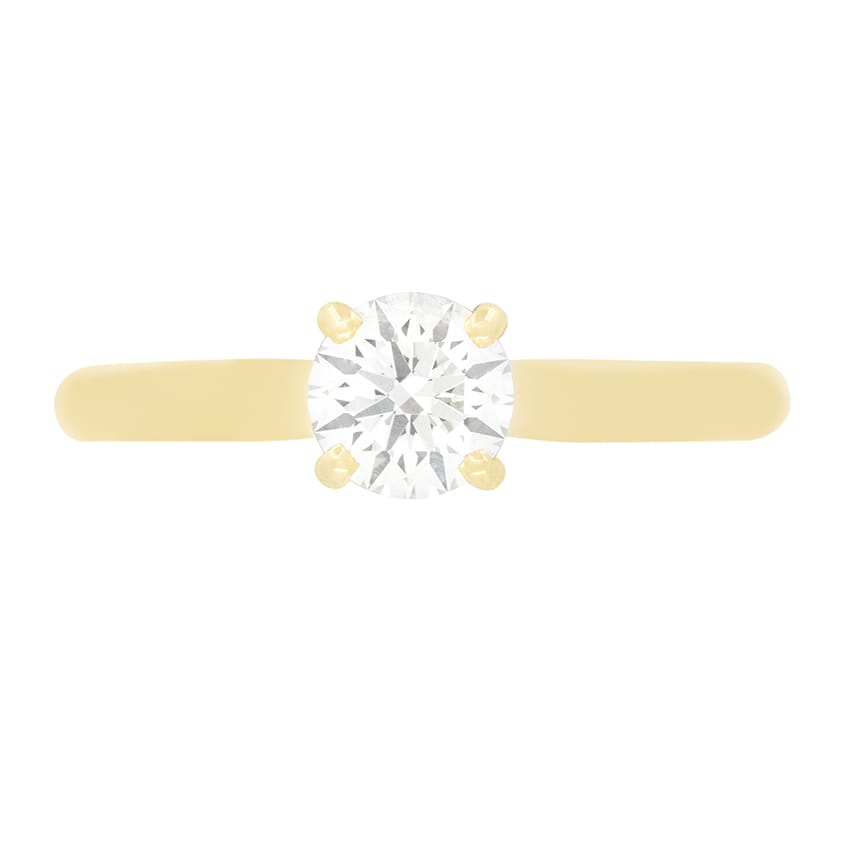 Cartier 0.62ct Diamond '1895' Solitaire Ring
