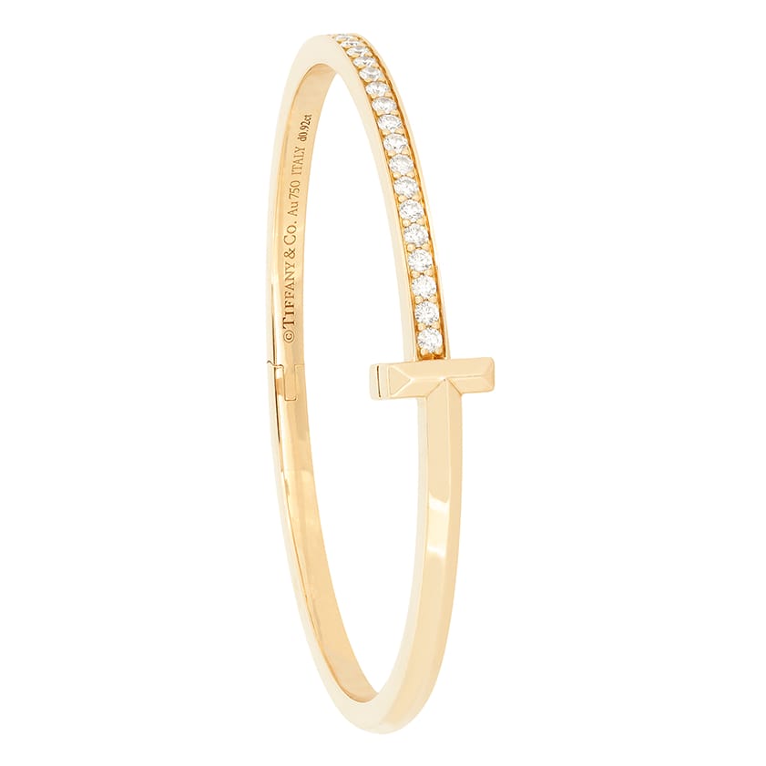 Tiffany & Co. 0.92ct Diamond 'Tiffany T1' Bangle