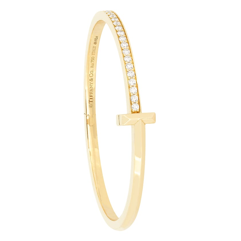Tiffany & Co. 0.92ct Diamond 'Tiffany T1' Bangle